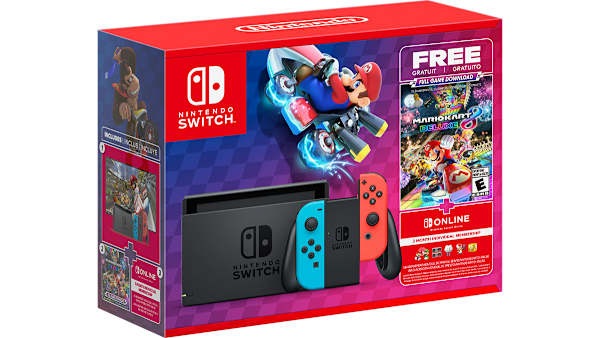 Nintendo Switch Nintendo Switch Mario Kart 8 Deluxe Nintendo Switch™ Mario Kart™ 8 Deluxe Bundle (Full Game